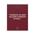 Konquer You | Strength of Will Quote Poster | Motivational Poster