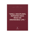 Konquer You | Unshakable Life Inspirational Quote Poster | Motivational Wall Art